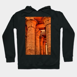 Egypt. Temple of Kom Ombo. Colonnade. Hoodie